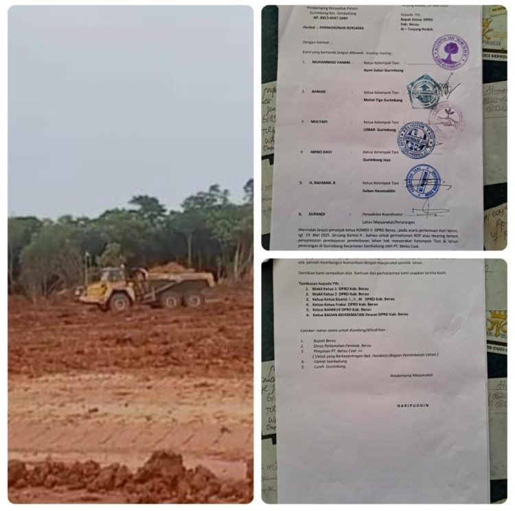 Kelompok Tani Gurimbang Kecewa kepada DPRD Berau, Permohonan RDP Terkesan Diabaikan