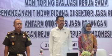 Komitmen Bersama Kejaksaan RI dan OJK  dalam Penguatan Kerja Sama  Penanganan Tindak Pidana di Sektor Jasa Keuangan