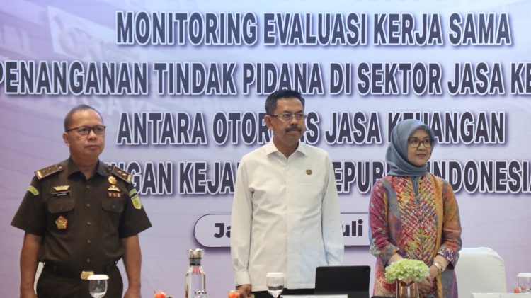 Komitmen Bersama Kejaksaan RI dan OJK  dalam Penguatan Kerja Sama  Penanganan Tindak Pidana di Sektor Jasa Keuangan