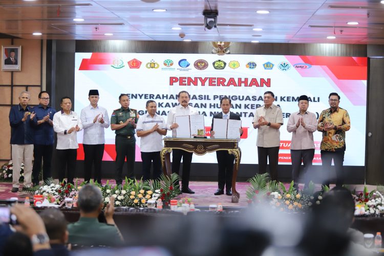 Satgas PKH Telah Menguasai Kembali  Lahan Seluas 2 Juta Hektare