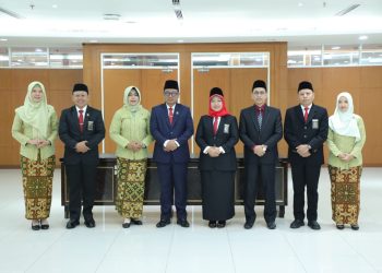 SEKRETARIS MAHKAMAH AGUNG LANTIK TIGA PEJABAT TINGGI PRATAMA