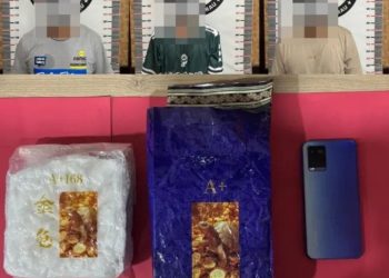 Tiga Pelaku Pengedar Sabu Berhasil Di ringkus, Polres Berau Sita Lebih dari 1 Kg Sabu