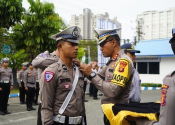 Operasi Patuh Mahakam 2025 Resmi Dimulai, Polda Kaltim Tegaskan Komitmen Tertib Lalu Lintas