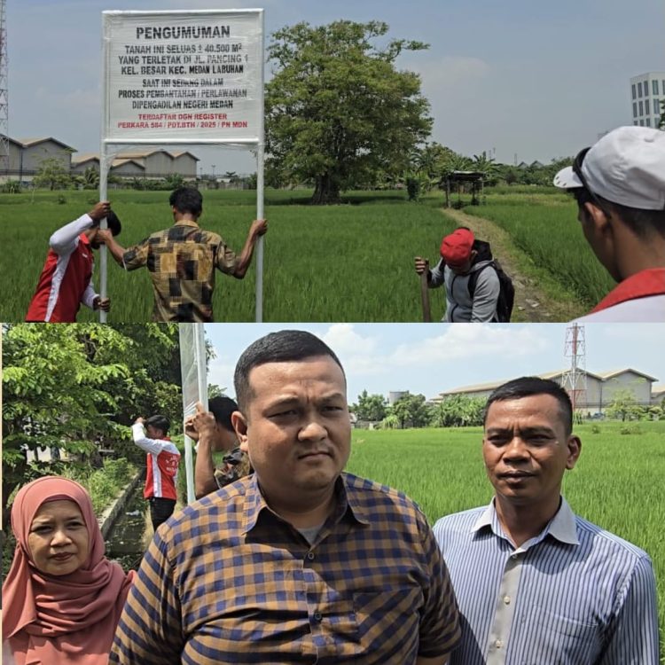 Dugaan Pemalsuan Grant Sultan, Pemilik Lahan Laporkan 15 Terlapor di Poldasu