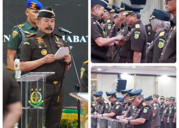 Jaksa Agung Lantik 34 Pejabat Eselon II Termasuk Kepala Kejaksaan Tinggi Kalimantan Timur Dr. Supardi, S.H., M.H di Lingkungan Kejaksaan Agung