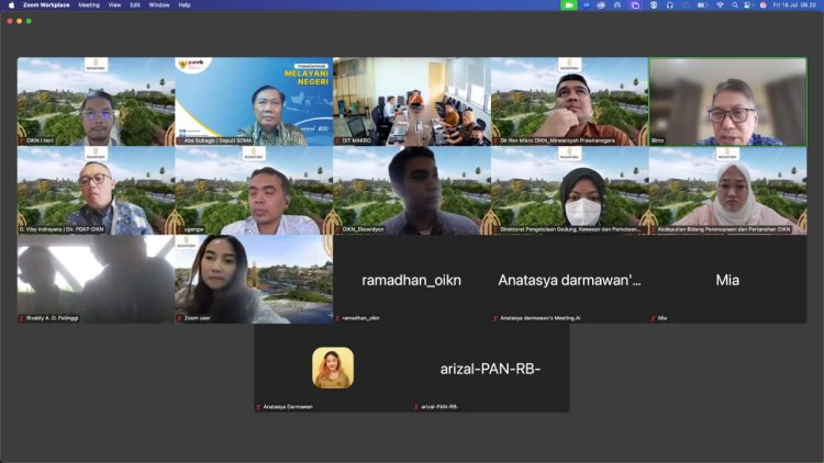 Rapat Membahas Pemindahan ASN ke IKN8