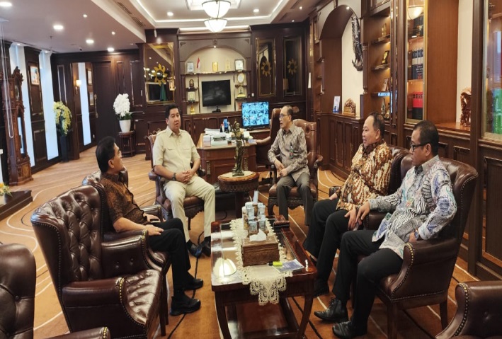 Temui Ketua MA RI, Menteri PKP Komitmen Bantu Hakim dan Pegawai Pengadilan Dapatkan Rumah