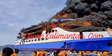 🔥 KM Barcelona V Terbakar di Perairan Talise, Ratusan Penumpang Lompat ke Laut, Tiga Dilaporkan Tewas