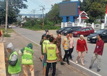 Jelang Pemberlakuan KUHP Nasional, PN Pasarwajo Tinjau Simulasi Kerja Sosial