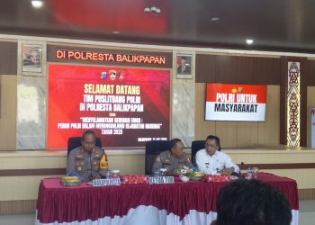 Polresta Balikpapan dan Tim Puslitbang Polri Gelar Strategis Melalui FGD Terkait Penanganan Kasus Narkotika