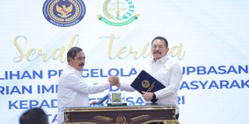 Pengalihan Pengelolaan Rupbasan Tahap II  dari Kementerian Imigrasi dan Pemasyarakatan  kepada Kejaksaan RI
