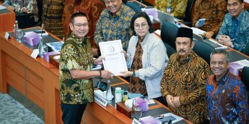 Menkeu Hadiri Raker Banggar DPR RI Simak Laporan Panja RAPBN dan RKP 2026