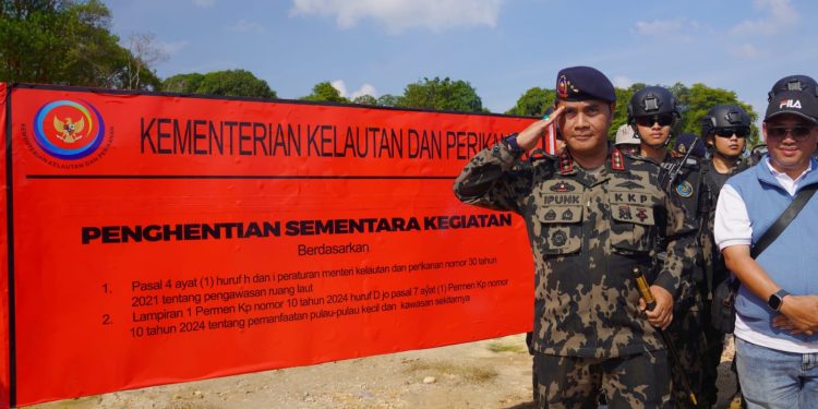 KKP Segel Pemanfaatan Tiga Pulau Kecil Tidak Sesuai Ketentuan di Kepri