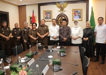 JAM PIDUM Terima Audiensi MUI  Dalam Rangka Peringatan HUT ke-50 MUI  dan Kerja Sama Penanganan Perkara Narkotika