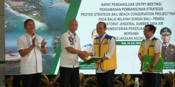 Entry Meeting Pengamanan Proyek  Beach Conservation Project Bali  Senilai Rp785 Miliar