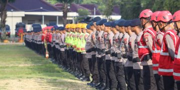 Antisipasi Karhutla, Sat Brimob Polda Kaltim Gelar Apel Kesiapsiagaan Personel