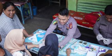 RS Bhayangkara Balikpapan Gelar Layanan Kesehatan Gratis untuk Warga Pasar Balikpapan Permai