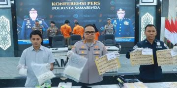 Polresta Samarinda Bongkar Jaringan Narkoba Antarwilayah, Sita 2,7 Kilogram Sabu dari Lima Tersangka