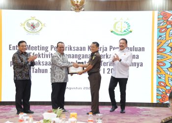 Jaksa Agung Dukung Pemeriksaan Kinerja BPK RI  Demi Penanganan Perkara Pidana yang Efektif dan Akuntabel