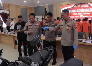 Polsek Sangatta Utara Bekuk Pelaku Curanmor yang Terlibat Aksi di Tujuh Lokasi