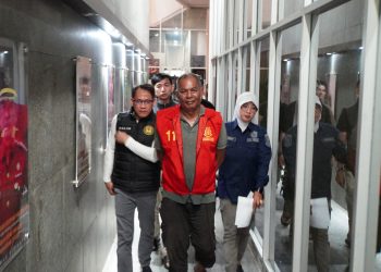 KEJATI SUMSEL AMANKAN DPO ASAL KEJARI OGAN ILIR DI PALEMBANG