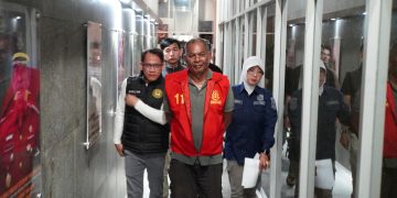KEJATI SUMSEL AMANKAN DPO ASAL KEJARI OGAN ILIR DI PALEMBANG