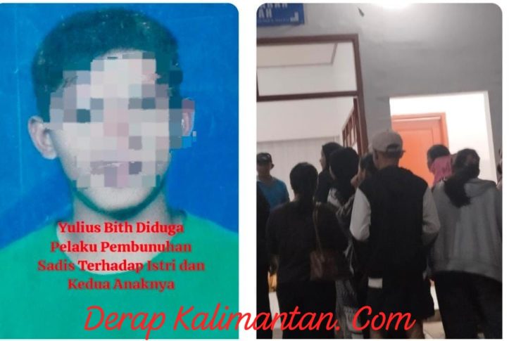 Tragedi Berdarah di Punan Mahkam: Istri Hamil, Dua Anak, dan Janin Tewas di Tangan Suami