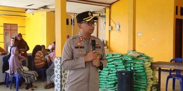 Polres Kutai Barat Gelar Gerakan Pangan Murah, 1,5 Ton Beras SPHP Ludes dalam Dua Jam