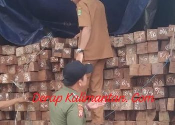 KPHP Berau Barat Amankan Truk Bermuatan Kayu Ilegal di Kecamatan Kelay