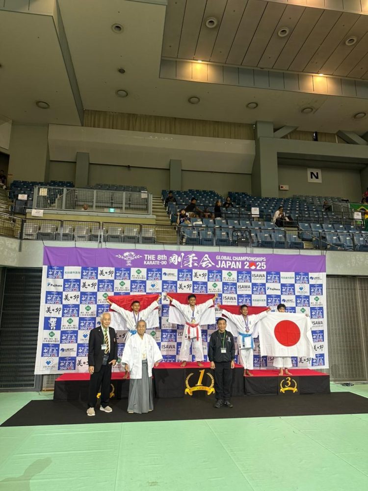 Tim Gojukai Indonesia Raih Peringkat 2   Kejuaraan Dunia Karate-Do Gojukai  di Jepang