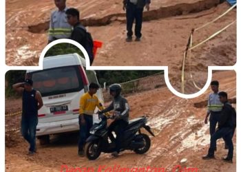 Jalan Rusak Menuju Pegat Bukur Ancam Keselamatan Warga dan Karyawan