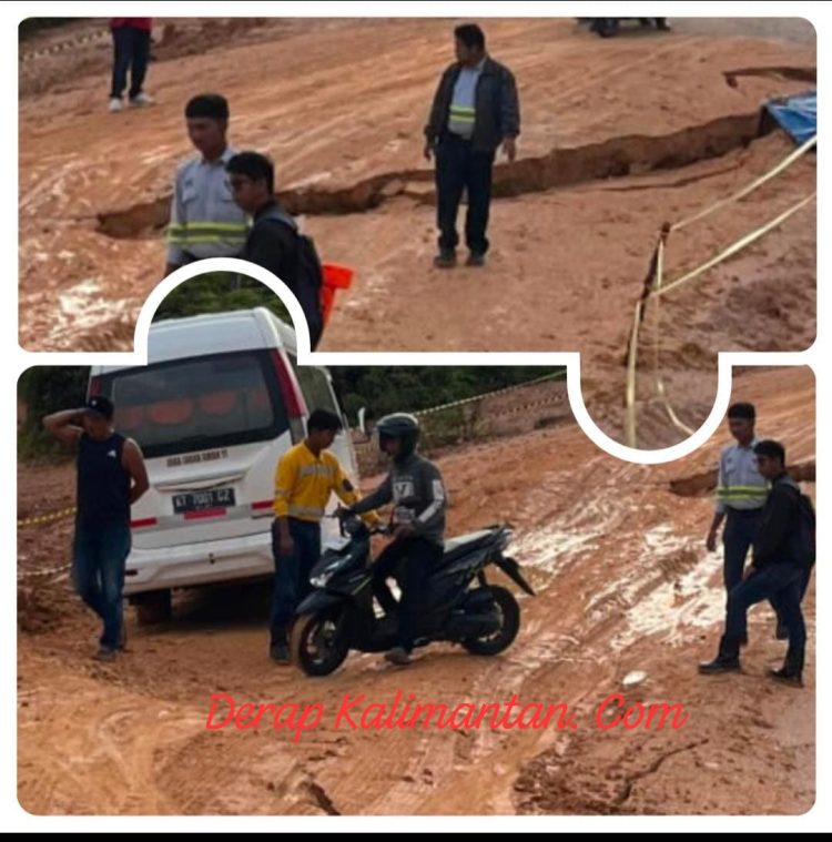 Jalan Rusak Menuju Pegat Bukur Ancam Keselamatan Warga dan Karyawan