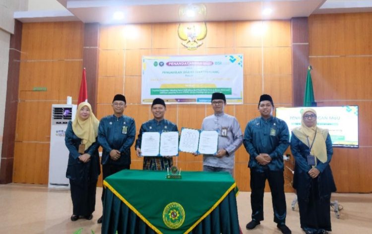 Permudah Layanan Biaya Perkara, PA Selatpanjang Adakan Kerja Sama dengan Bank BSI