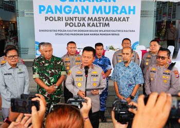 Polri Untuk Masyarakat: Polda Kaltim Gelar ‘Gerakan Pangan Murah’, Sediakan Paket Sembako dengan Harga Terjangkau