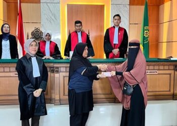 Sepakat Berdamai, PN Padang Panjang Sumbar Berhasil Terapkan RJ Perkara Pencurian