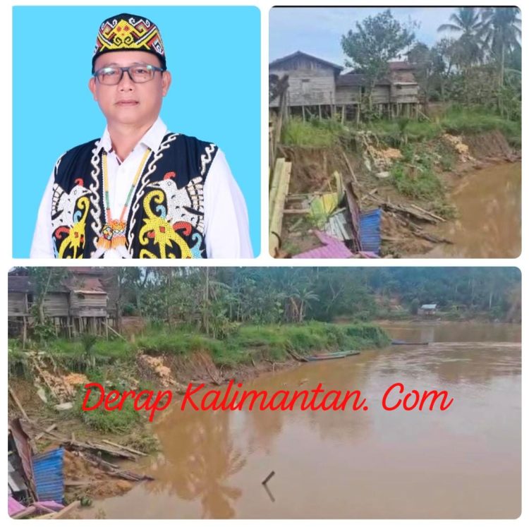 Darurat Abrasi Sungai Kelay, PDKT Berau: Keselamatan Warga Harus Jadi Prioritas