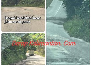 Jalan Poros Kelay Rusak Parah, Warga Desak Pemerintah Provinsi Kaltim Lakukan Perbaikan Serius
