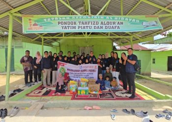 HUT ke-80 Mahkamah Agung, PN Pelalawan Gelar Bakti Sosial di Panti Asuhan