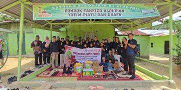 HUT ke-80 Mahkamah Agung, PN Pelalawan Gelar Bakti Sosial di Panti Asuhan