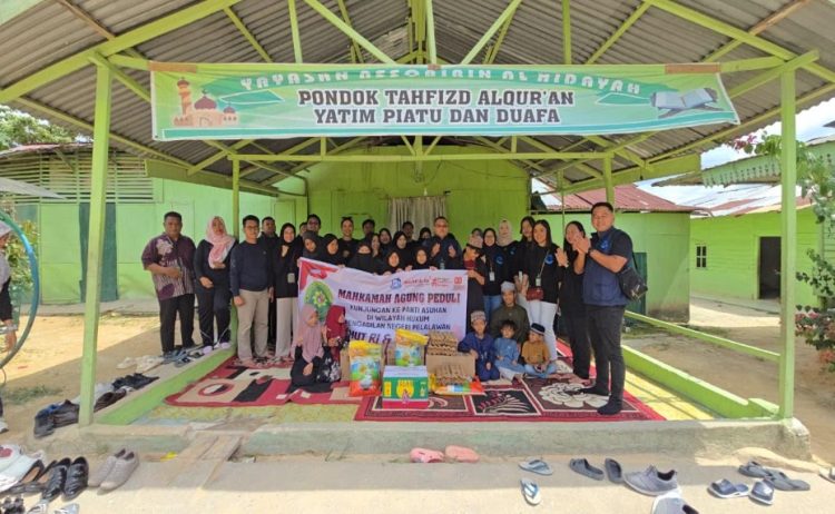 HUT ke-80 Mahkamah Agung, PN Pelalawan Gelar Bakti Sosial di Panti Asuhan