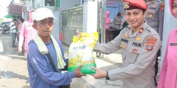 Polresta Samarinda bersama Bulog Gelar Gerakan Pangan Murah, Masyarakat Antusias Dapatkan Beras Harga Terjangkau