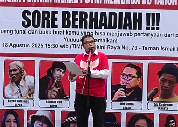 Sambut 80 Tahun HUT RI, Riri Satria : Kritis Terhadap Pemerintah Juga Wujud Cinta Tanah Air 