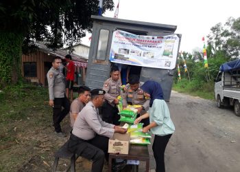 Sinergitas Polres PPU dan Bulog Wujudkan Program Gerakan Pangan Murah