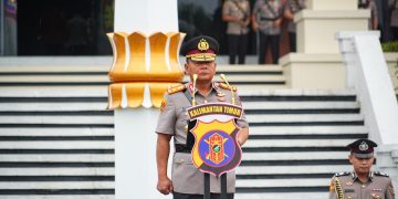Gelar Upacara Hari Juang Polri, Kapolda Kaltim Ajak Personil Teladani Sejarah Perjuangan