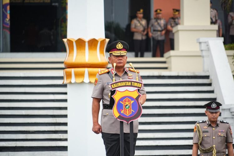 Gelar Upacara Hari Juang Polri, Kapolda Kaltim Ajak Personil Teladani Sejarah Perjuangan