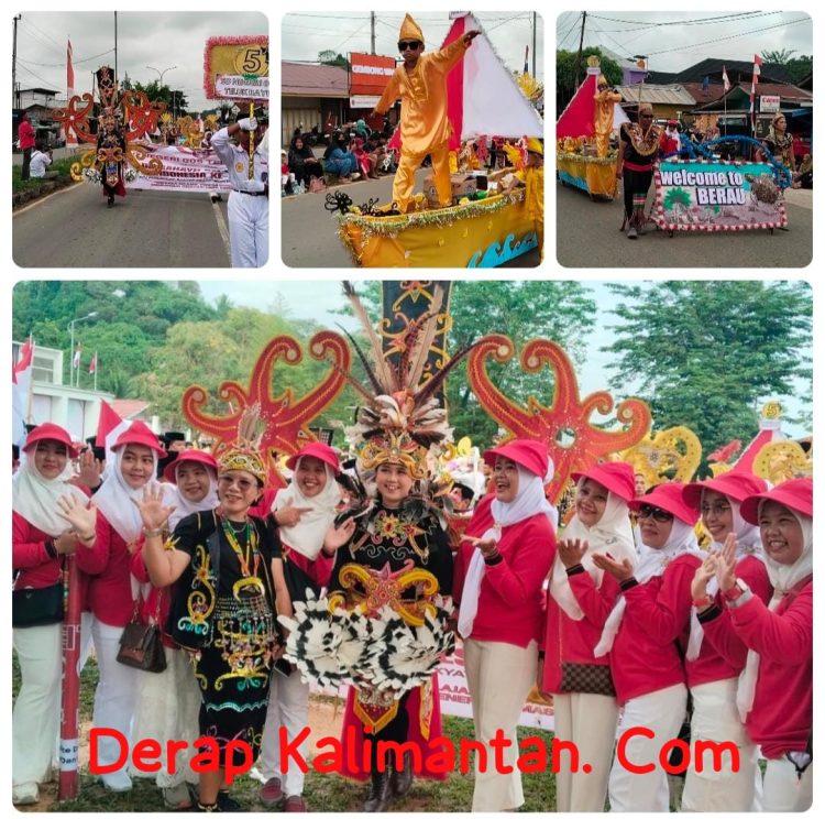 Pawai Budaya HUT RI ke-80 di Teluk Bayur Meriah, Masyarakat Beri Apresiasi Tinggi