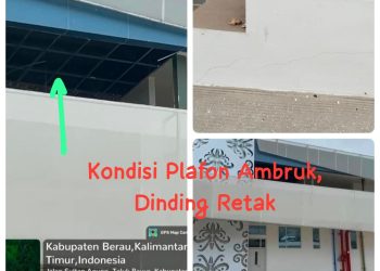 Plafon RSUD Tanjung Redeb Ambruk, Publik Desak KPK dan Kejaksaan Usut Dugaan Korupsi! 