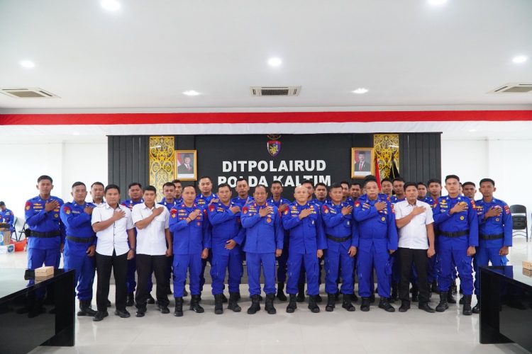 Ditpolairud Polda Kaltim Tingkatkan Profesionalisme Personel Melalui Pelatihan Gakkum Perairan dan Pemeliharaan Kapal