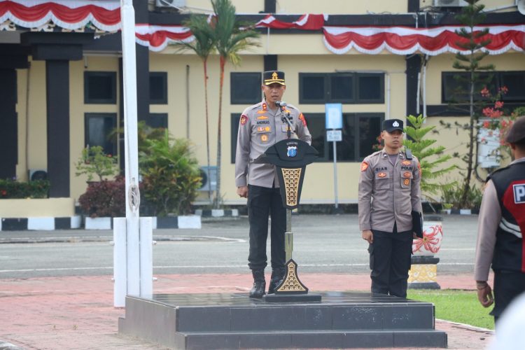 Kapolres PPU Tekankan Tribrata dan Catur Prasetya Sebagai Pedoman Hidup Personel Polri