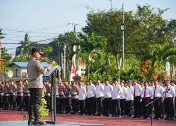 Pimpin Apel Pagi, Wakapolda Kaltim Tekankan Program Prioritas Polri untuk Masyarakat